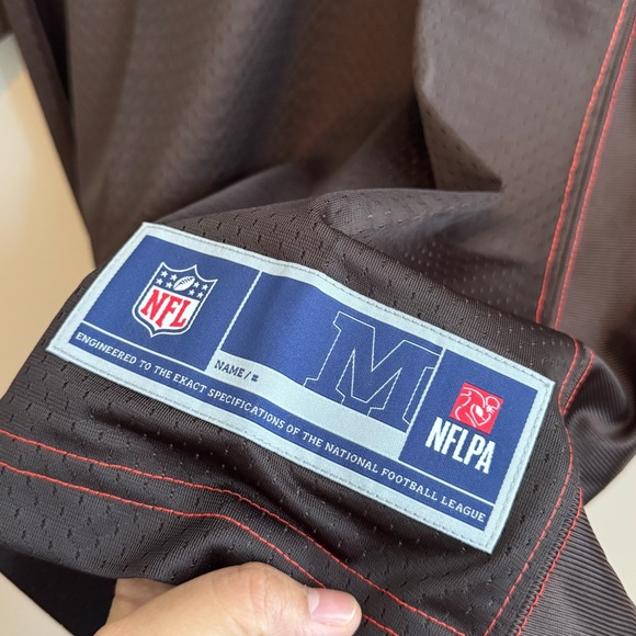 NFL Men's Cleveland Browns Blank Jersey Size M - Picture 6 of 10